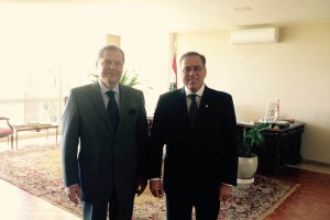 2015 - Joseph Sayah Embaixador do Líbano 